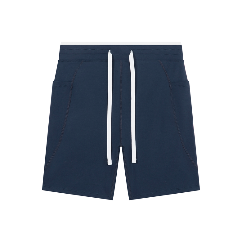 Women's High Rise Color Block Yoga Shorts