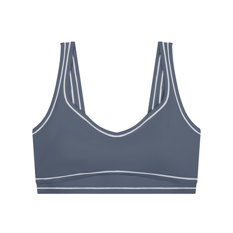 Women’s Topstitching Yoga Sports Bra