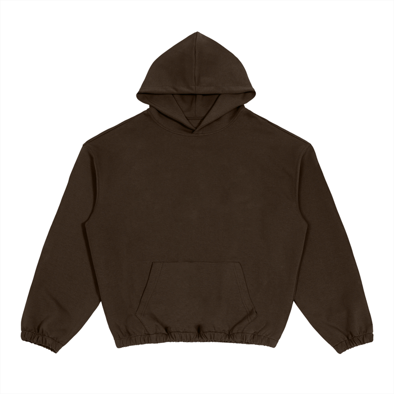 Boxy Cinched Hem Hoodie