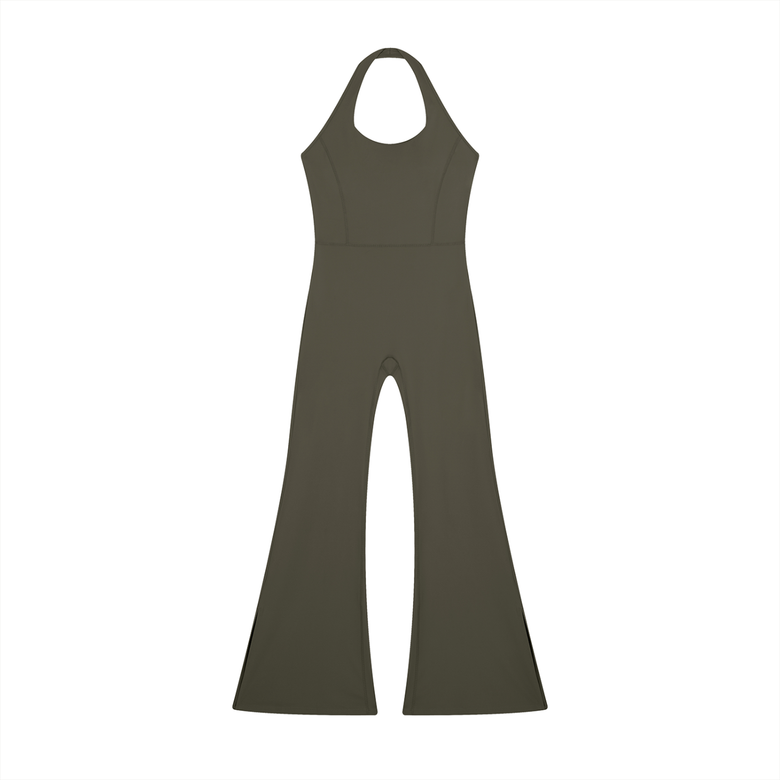 Women’s Halter Flared Jumpsuit