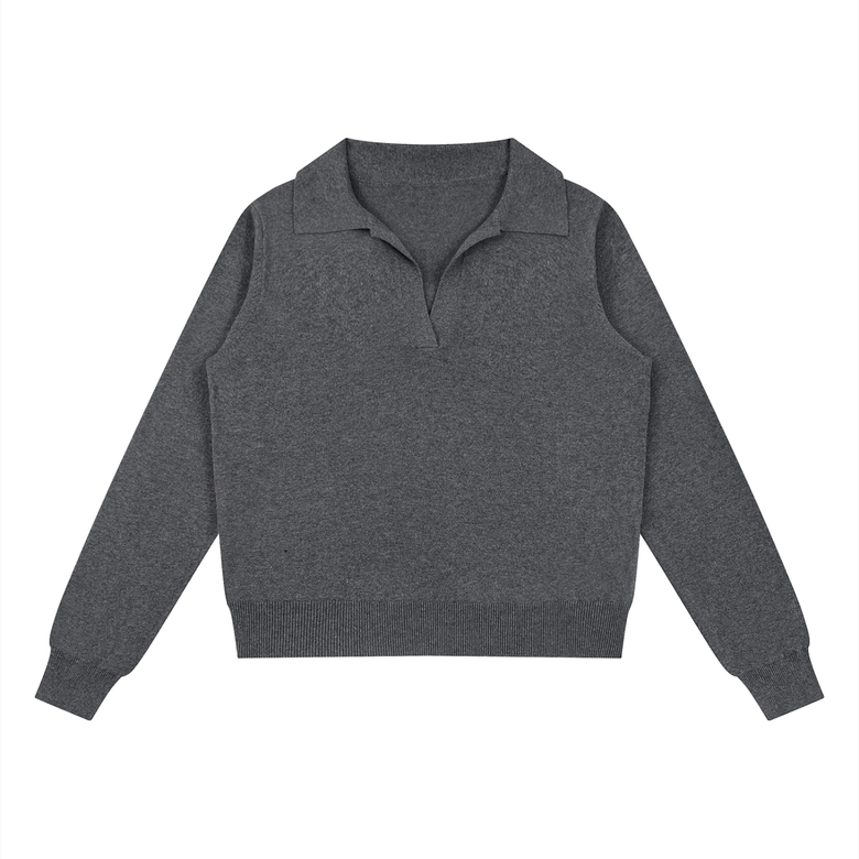 Women’s Collared Pullover Knit Sweater