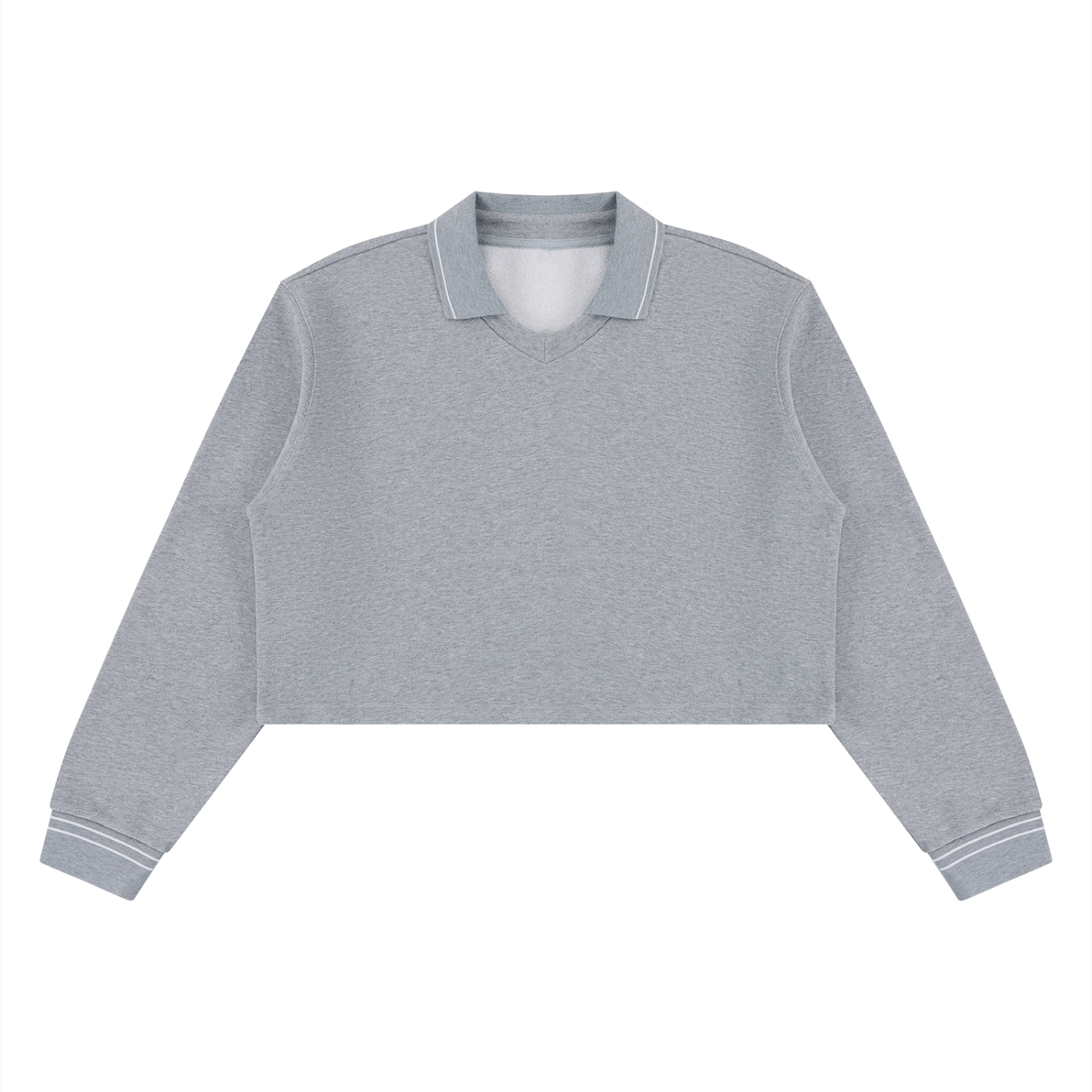 Women’s Crop Collared Sweatshirt
